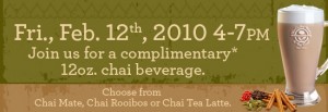 The Coffe Bean Chai Open House