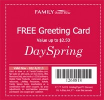 Free DaySpring Card