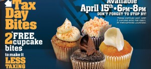 Free Cinnabon cupcake bites