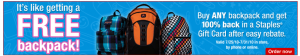 Staples Rebate