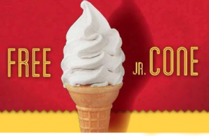 Carvel Ice Cream Free Cone