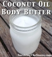 Homemade Coconut Oil Body Butter