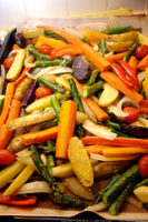 roasted veggies