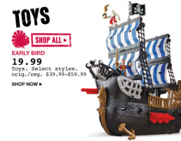 Kohls Early Bird Toy Deals