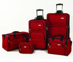 *Hot* Samsonite Nested 5-Piece Luggage Set 65% Off + FREE Shipping!