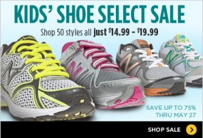 New Balance Kids Shoes Sale: As Low as 14.99!!