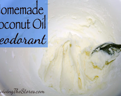 Homemade Coconut Oil Deodorant!