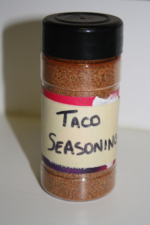 Super Easy Homemade Taco Seasoning!!  Tastes SO much better than anything you can find in the store. (and no extra nasty chemicals!)