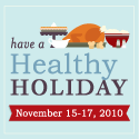 Healthy Holiday 125 button