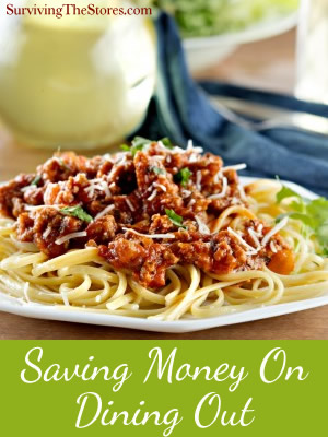 Saving Money On Dining Out