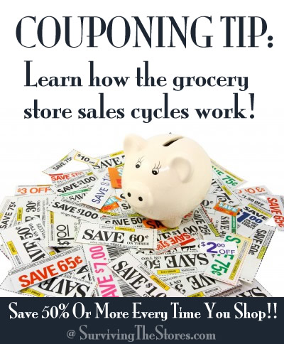 List of when products go on sale - know when the sales will be to use your coupons at the right time! from www.survivingthestores.com