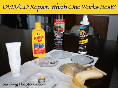 How To Get Scratches Out Of DVDs/CDs: Bananas? Toothpaste? Wax? Which  Methods Really Work? - Surviving The Stores™