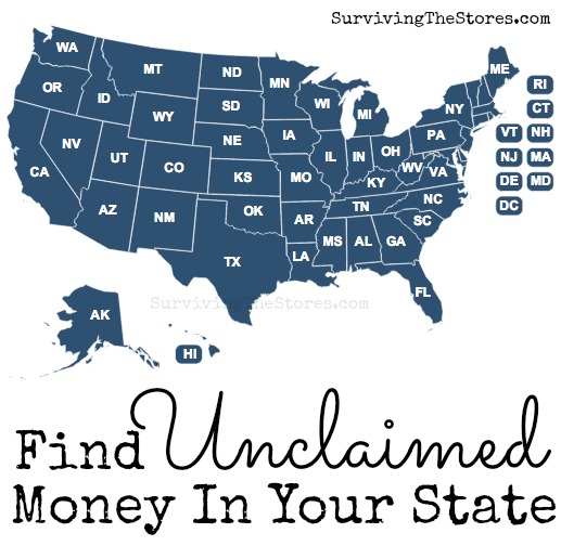 Unclaimed sales money search