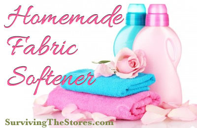 EASY Homemade Fabric Softener!