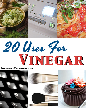 20 Ways To Use Vinegar!