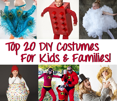 20 DIY Costumes For Babies, Kids, And The Whole Family!