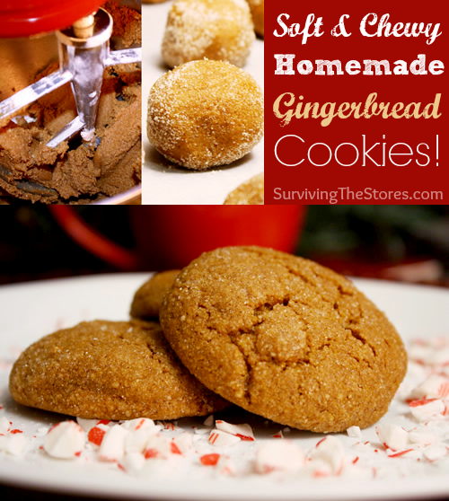 Homemade Gingerbread Cookies