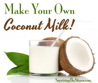 Coconut Milk Recipe: How To Make Coconut Milk!