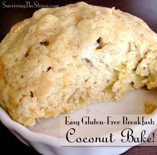 Gluten Free Coconut Bake