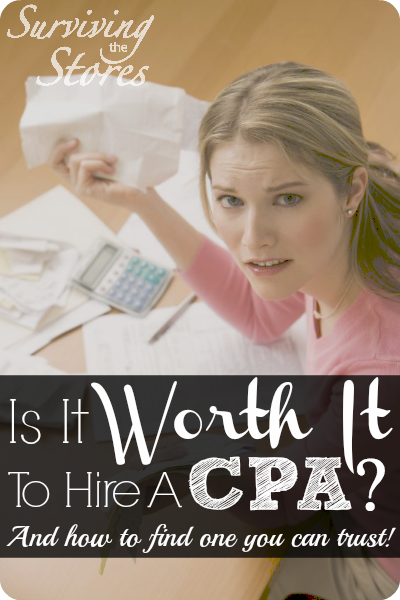 Is It Worth It To Hire A CPA?  Here are several factors to consider!!