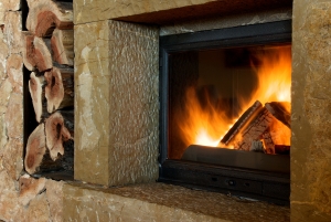 Use wet tea leave to reduce fireplace dust when sweeping!