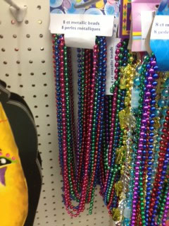 Halloween Candy Alternatives Mardi Gras Beads