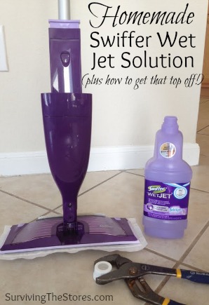 How to make your own Swiffer Wet Jet solution!