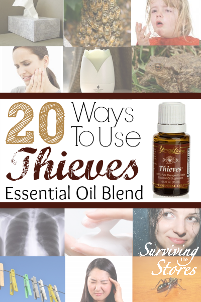 20 Different Ways To Use Thieves Essential Oil Blend!