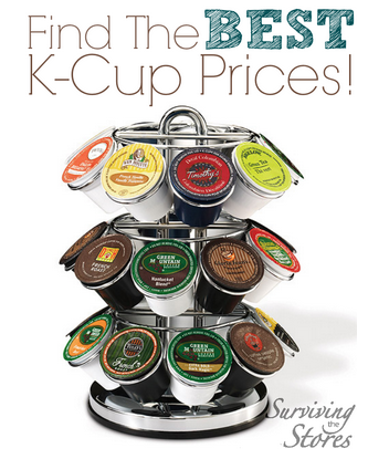 Find the BEST prices on k-cups online! There are deals here for just about every brand, flavor, and type of coffee available.