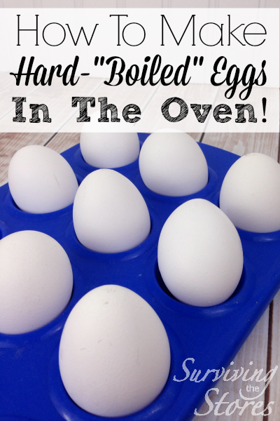 How To Make Hard Boiled Eggs In The Oven!