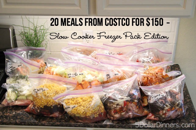 How To Make Freezer Meals From Costco