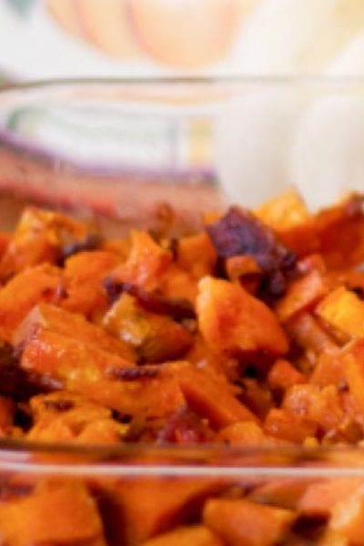 Sweet Potato & Bacon Casserole Recipe!