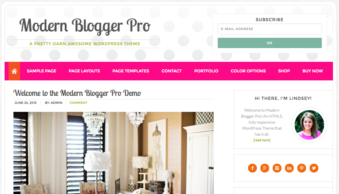 How To Start A Blog Pretty Darn Cute Theme