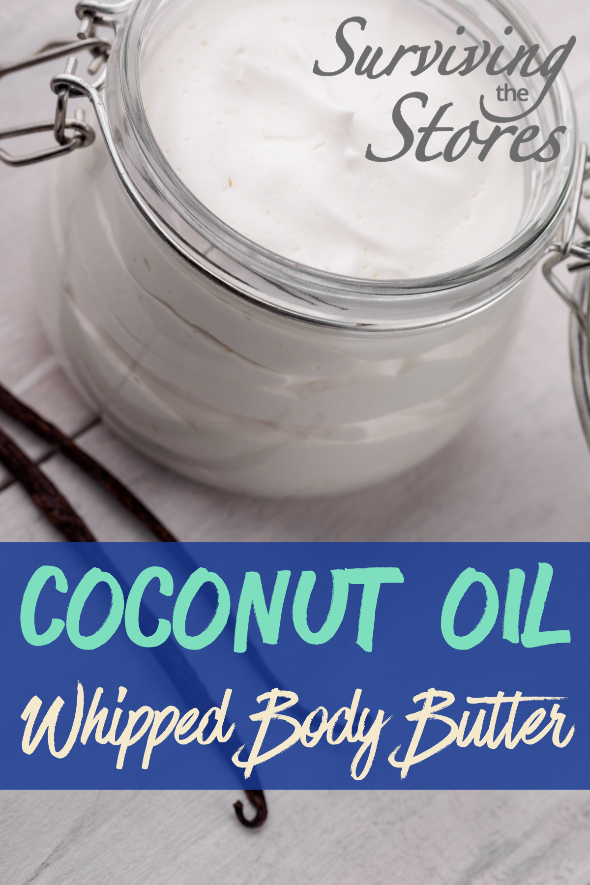 How to make whipped body butter with coconut oil